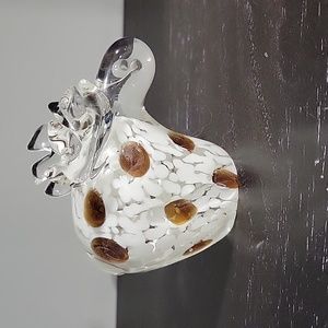 Art glass Moose paperweight